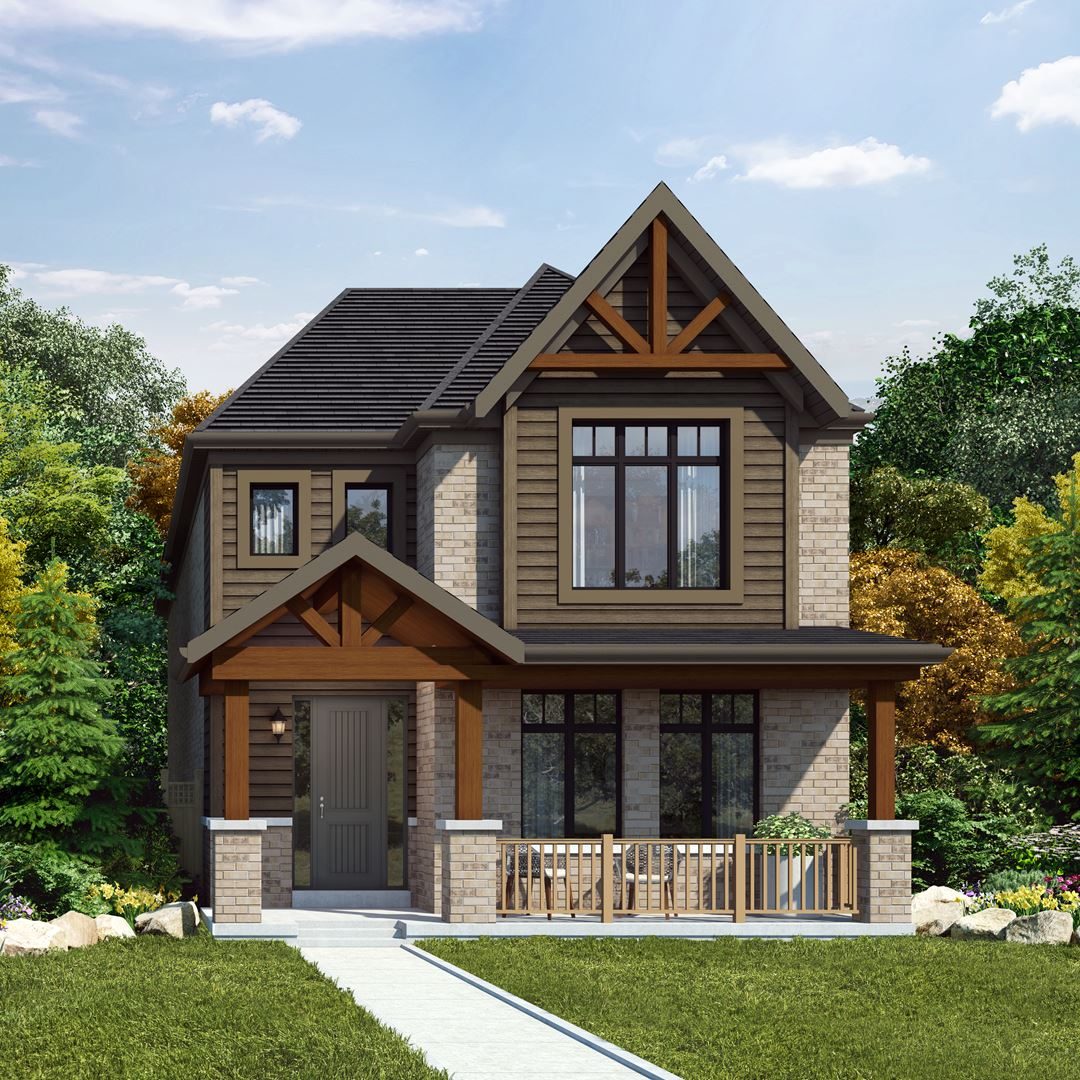 Detached home rendering at Union Village