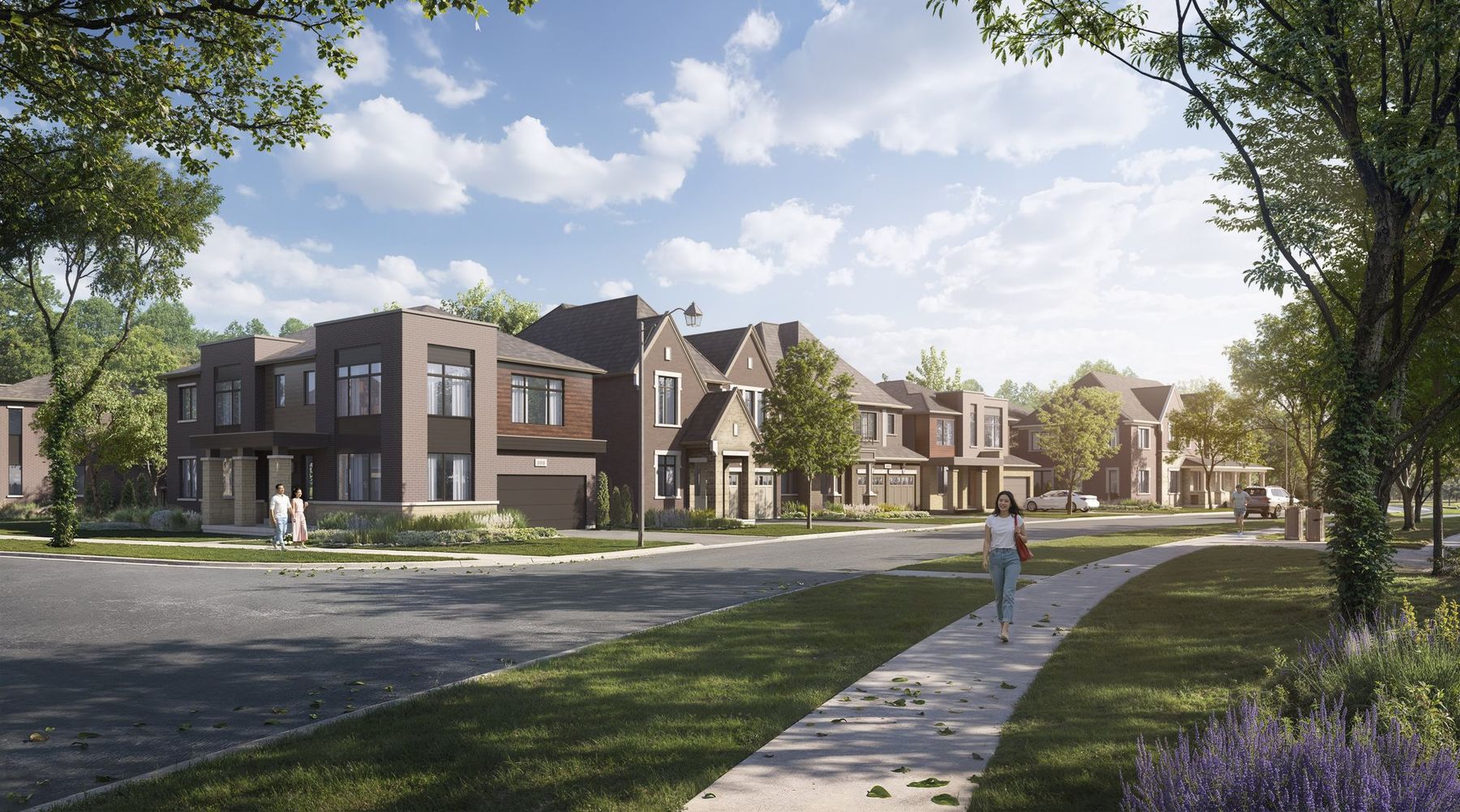 Summer street rendering